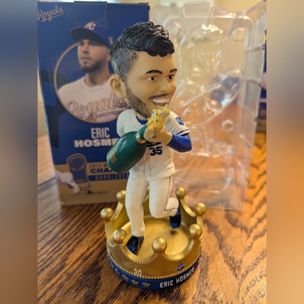 Eric Hosmer Kansas City Royals Bobblehead 2015 World Series 7/11/25 SGA